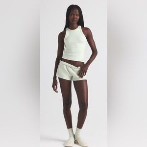 NWOT SKIMS COTTON RIB LOOSE SHORT LARGE SPEARMINT SOLD OUT